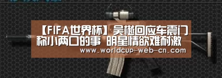 【FIFA世界杯】吴樾回应车震门称小两口的事  明星情欲难耐激烈车震盘点